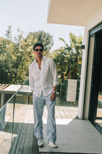 Yacht Club Striped Pants