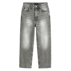 Relaxed Straight Fit Jeans Grey